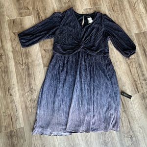 Lane Bryant stunning shimmer ombré party dress size 22